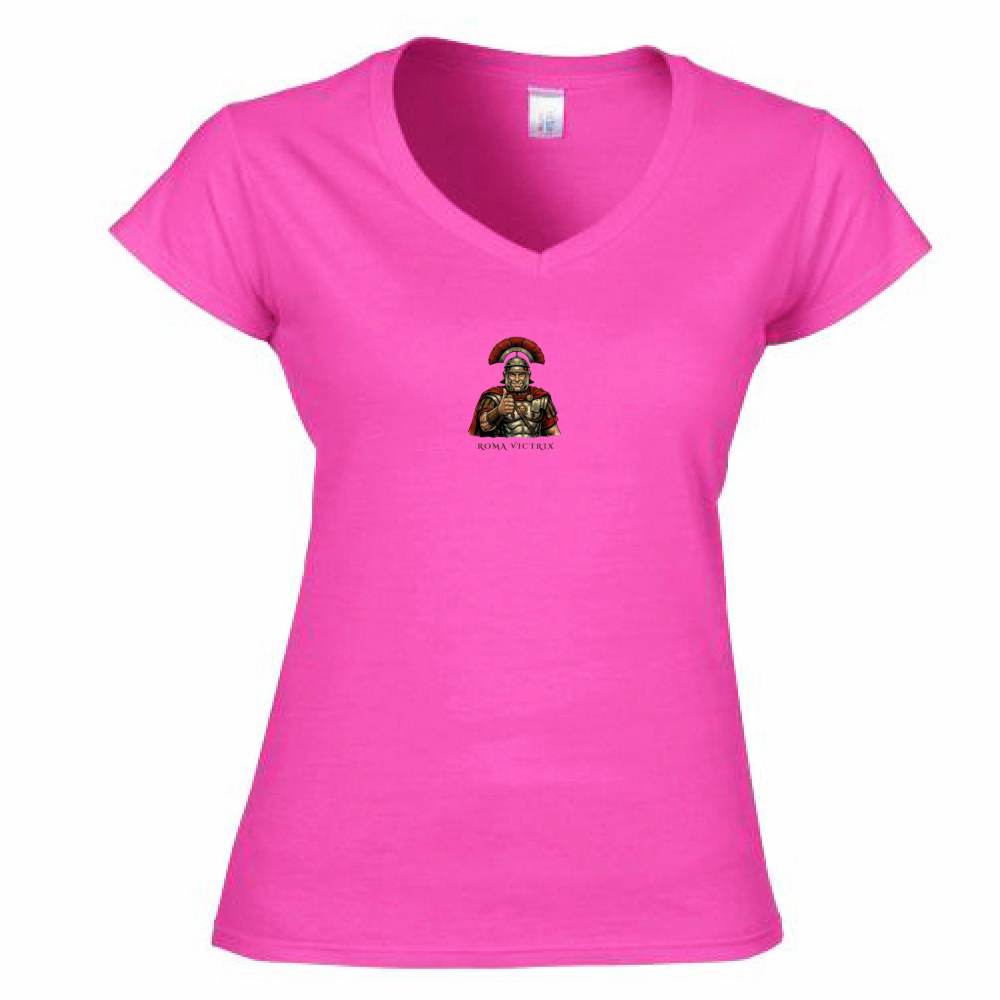 T-Shirt Donna Scollo V Roma Victrix - Centurione