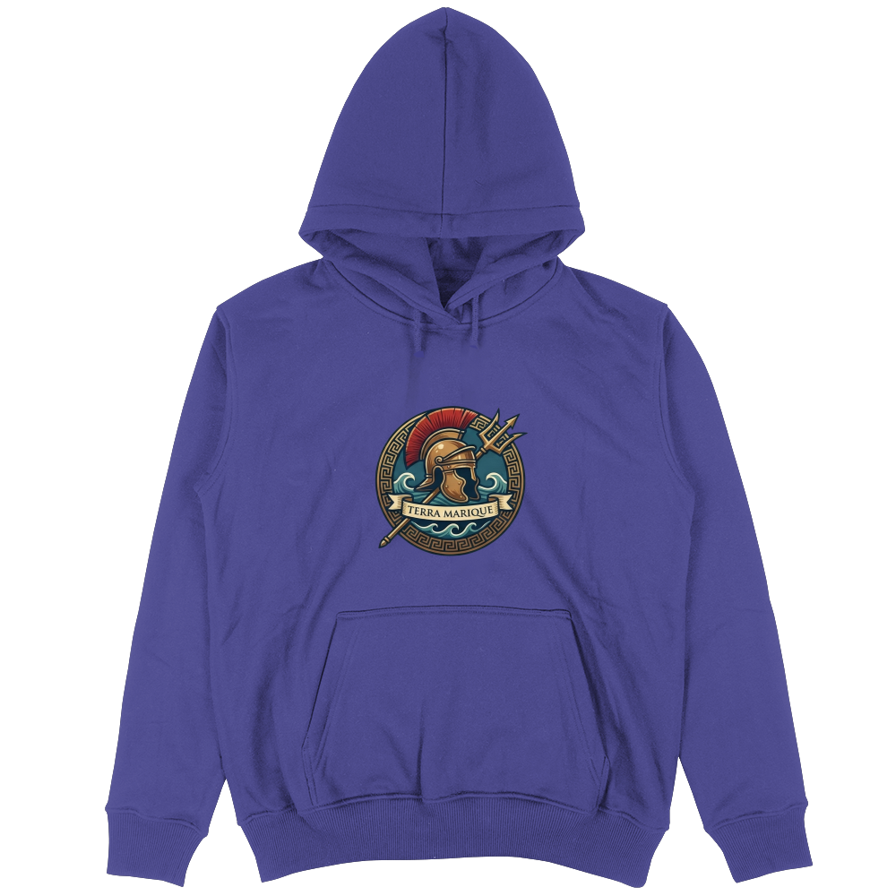 Felpa Unisex con Cappuccio TERRA MARIQUE - Per terra e per mare
