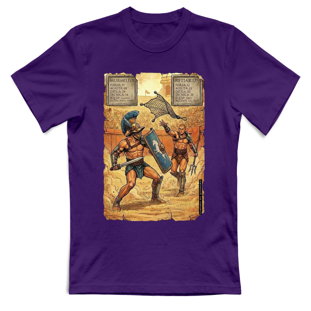 T-Shirt Unisex Mirmillo Vs Reziario