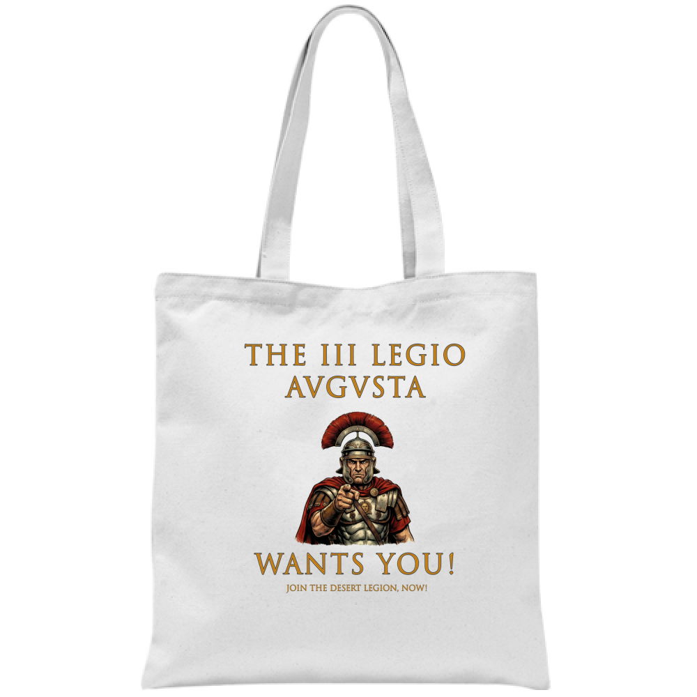 Borsa Borsa in cotone - La III Legione Augusta wants you