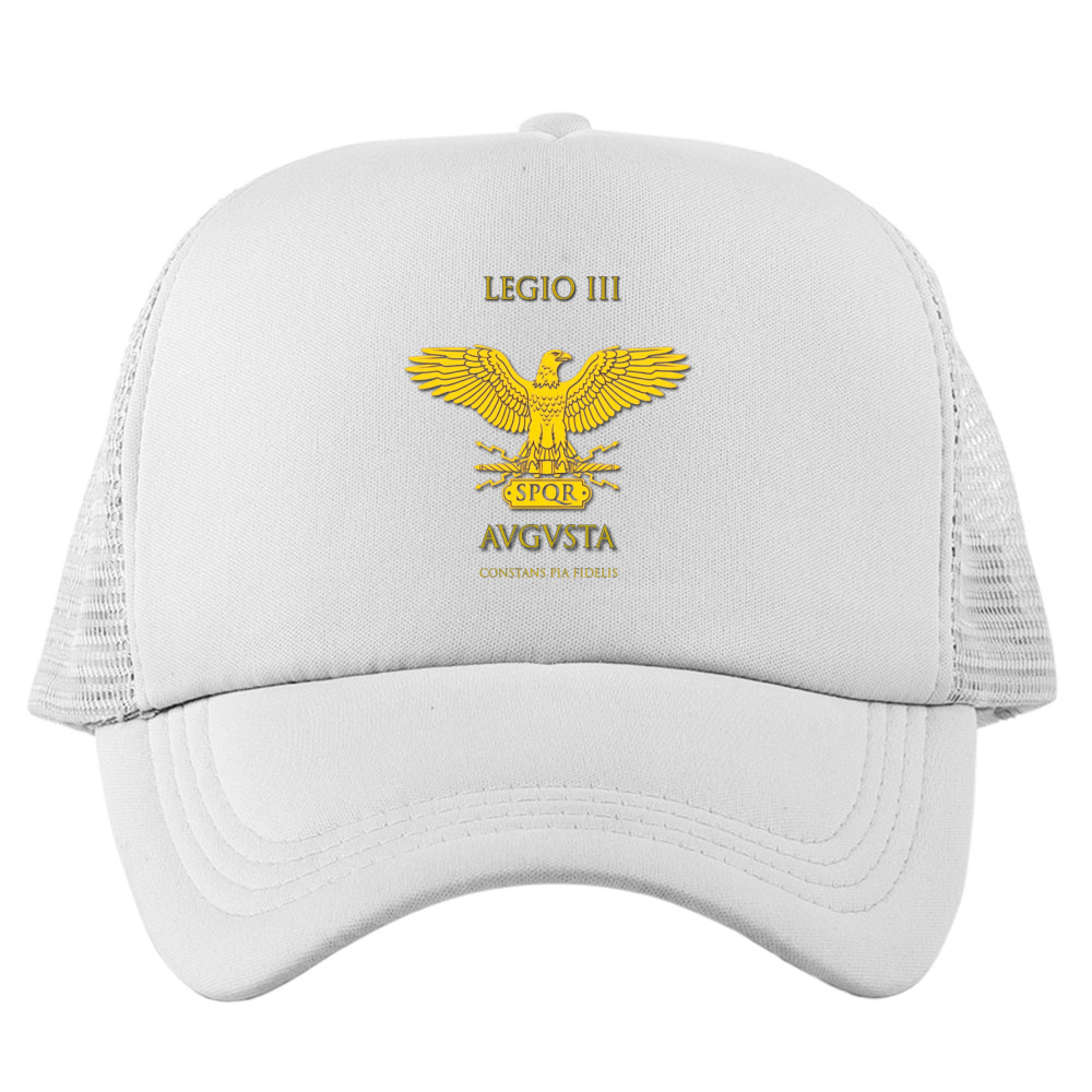 Cappello Trucker Cappellino trucker insegna III LEGIONE AUGUSTA - o