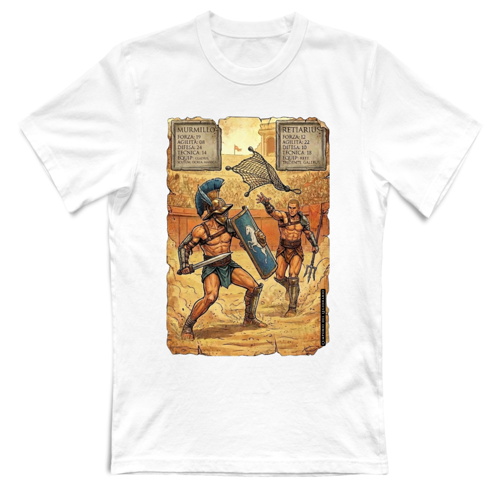 T-Shirt Unisex Mirmillo Vs Reziario