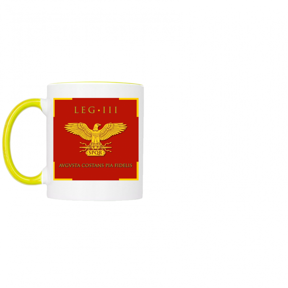 Mug Two Color Tazza con insegna della mitica III Legione Augusta