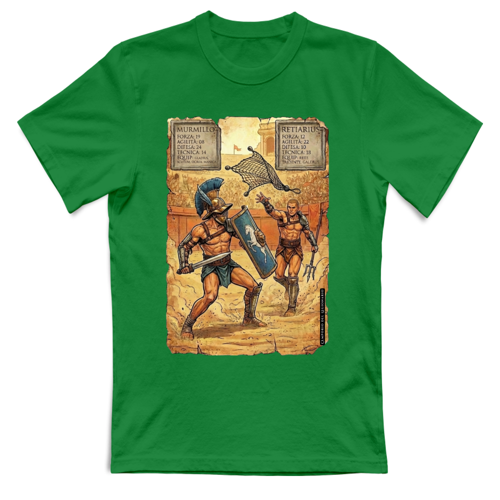T-Shirt Unisex Mirmillo Vs Reziario