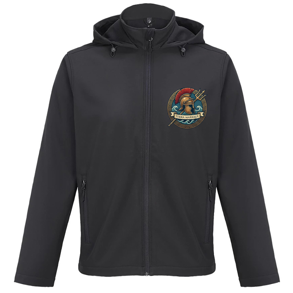 Giacca con Cappuccio Softshell TERRA MARIQUE - Per terra e per mare