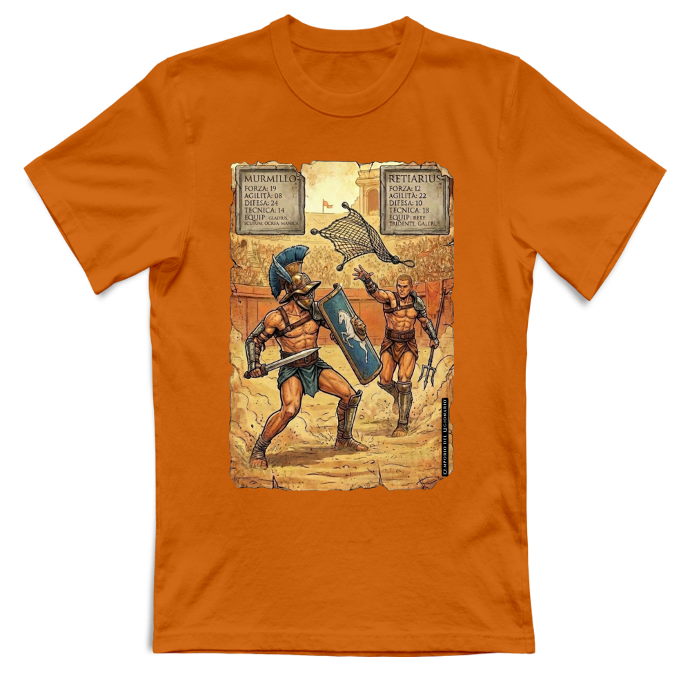 T-Shirt Unisex Mirmillo Vs Reziario