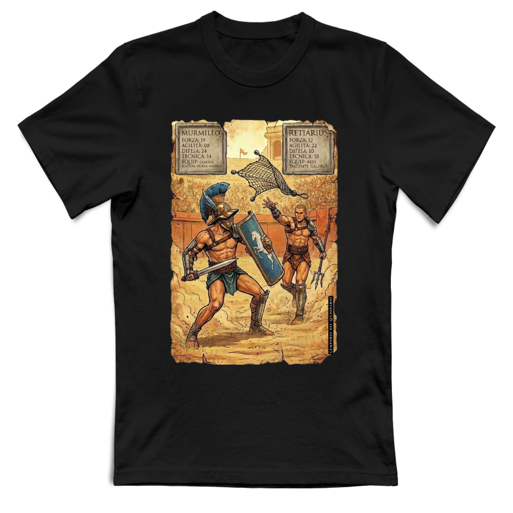 T-Shirt Unisex Mirmillo Vs Reziario