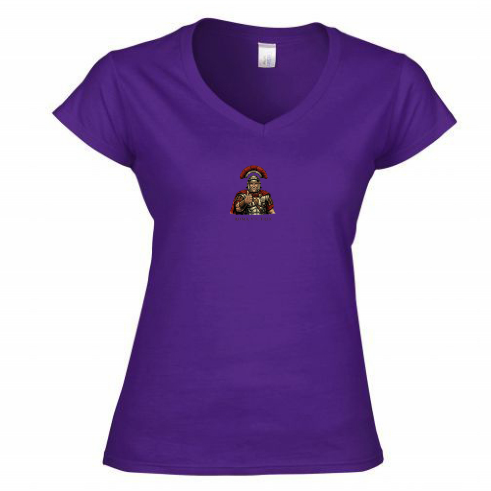 T-Shirt Donna Scollo V Roma Victrix - Centurione