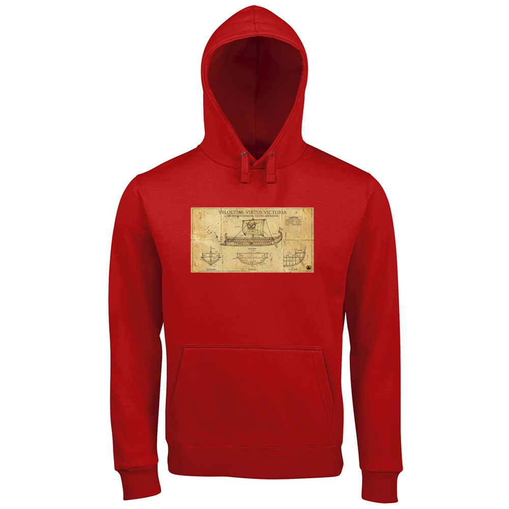Hoodie Premium Men La Liburna LIBERTAS - Marina Imperiale romana - CL