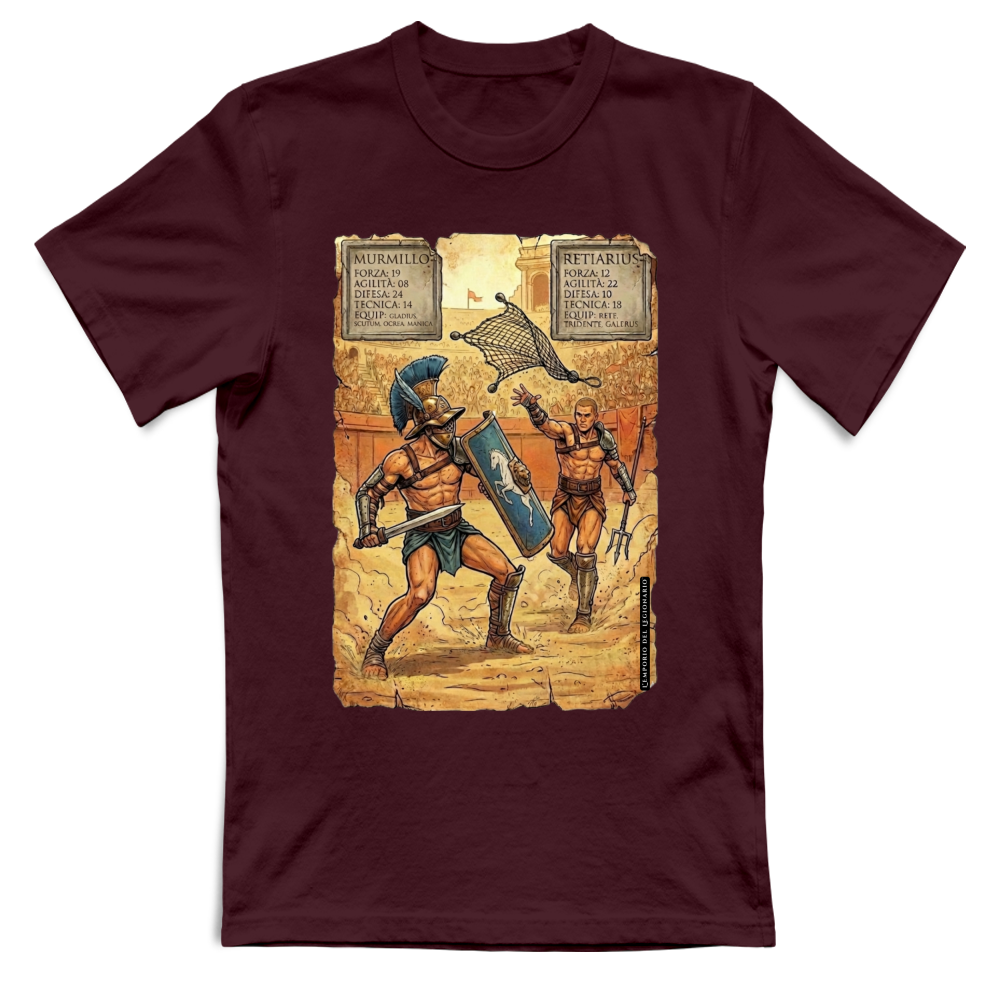 T-Shirt Unisex Mirmillo Vs Reziario