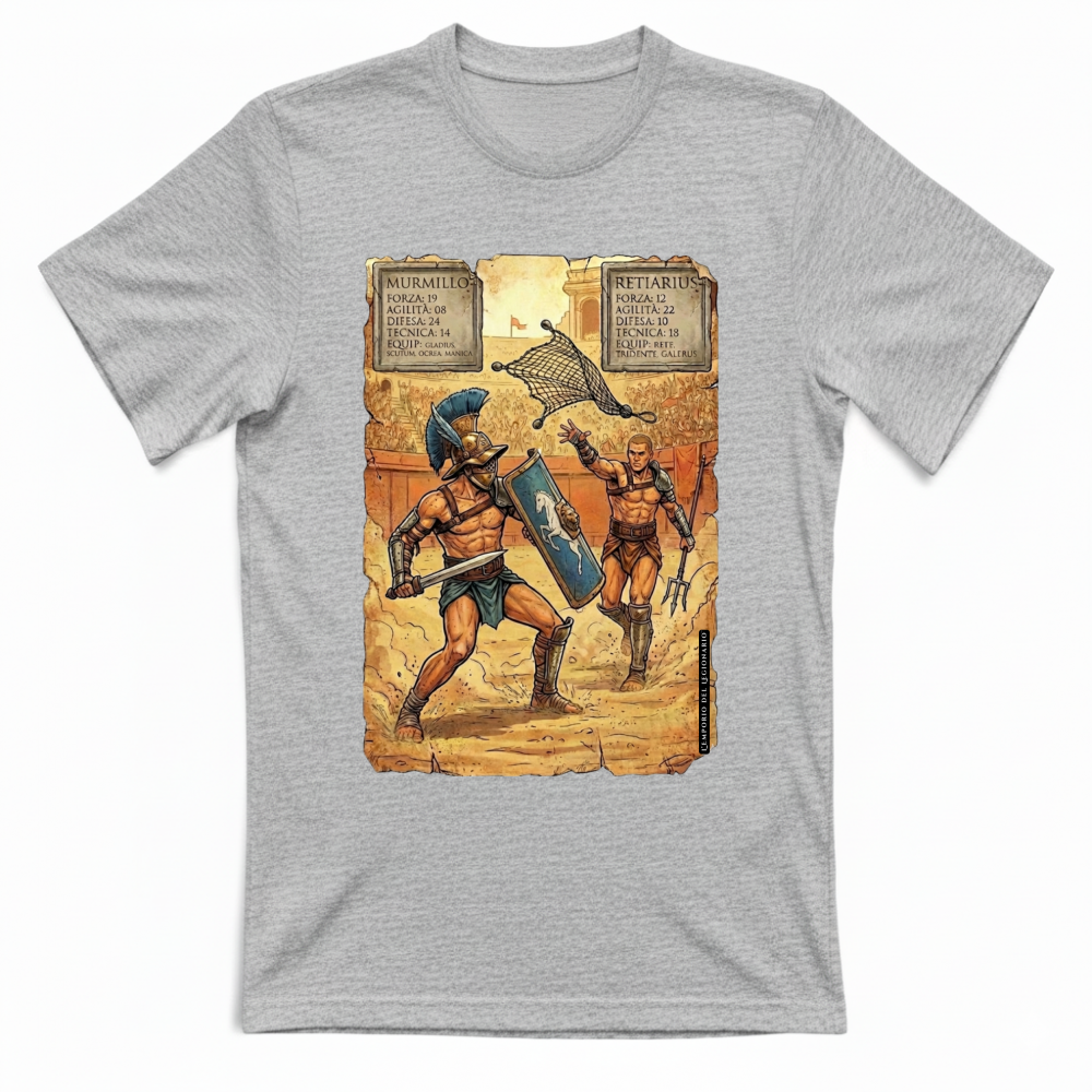 T-Shirt Unisex Mirmillo Vs Reziario