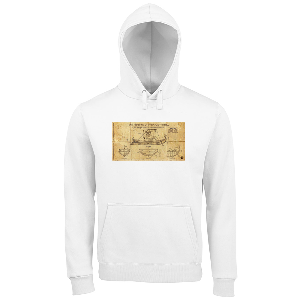 Hoodie Premium Men La Liburna LIBERTAS - Marina Imperiale romana - CL