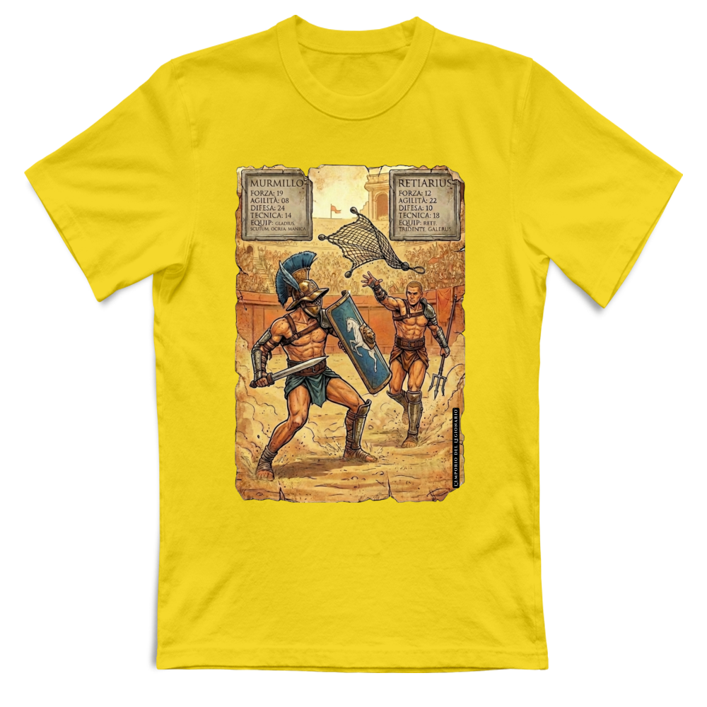 T-Shirt Unisex Mirmillo Vs Reziario