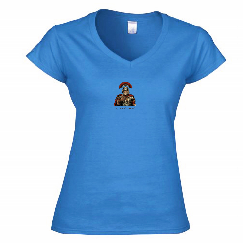 T-Shirt Donna Scollo V Roma Victrix - Centurione