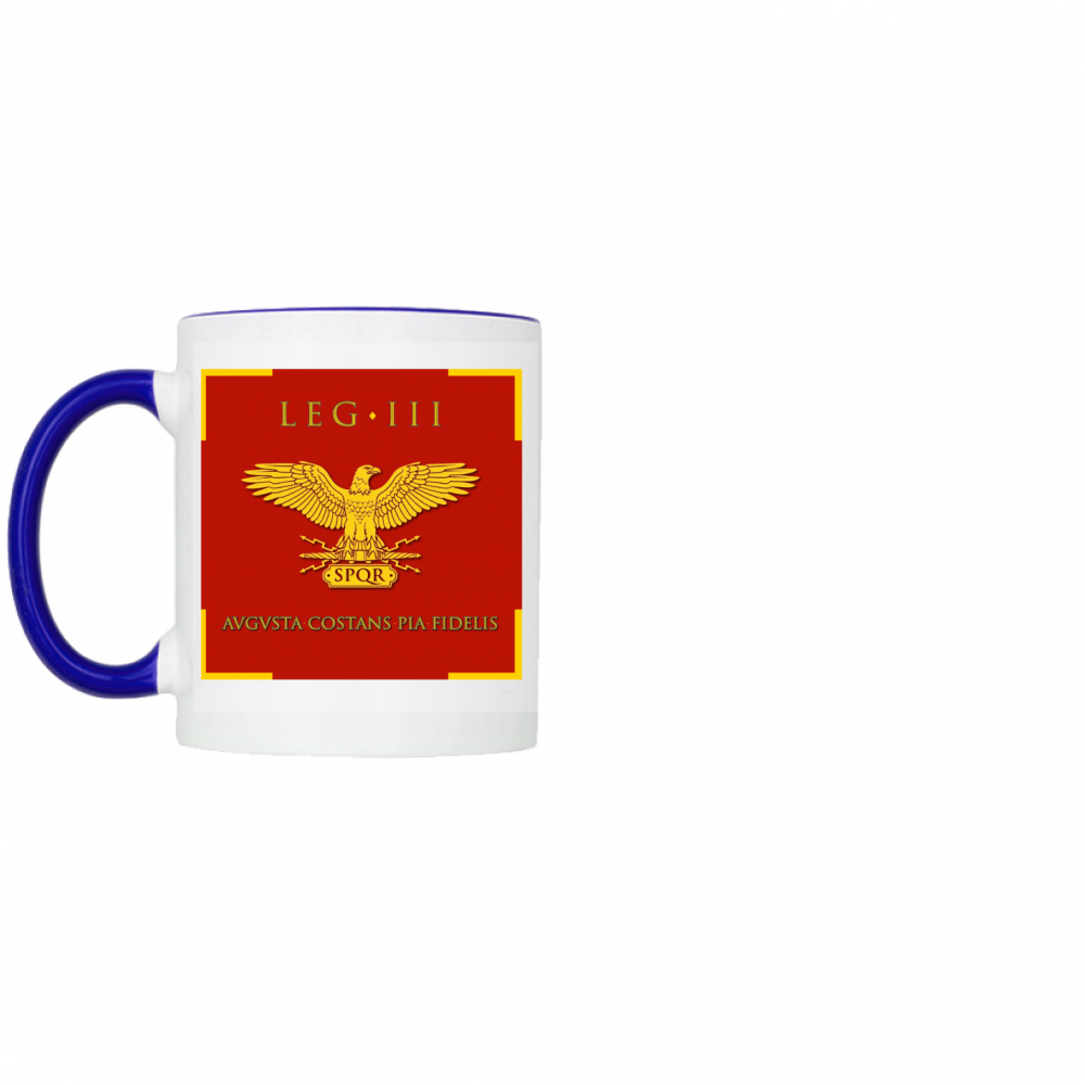 Mug Two Color Tazza con insegna della mitica III Legione Augusta