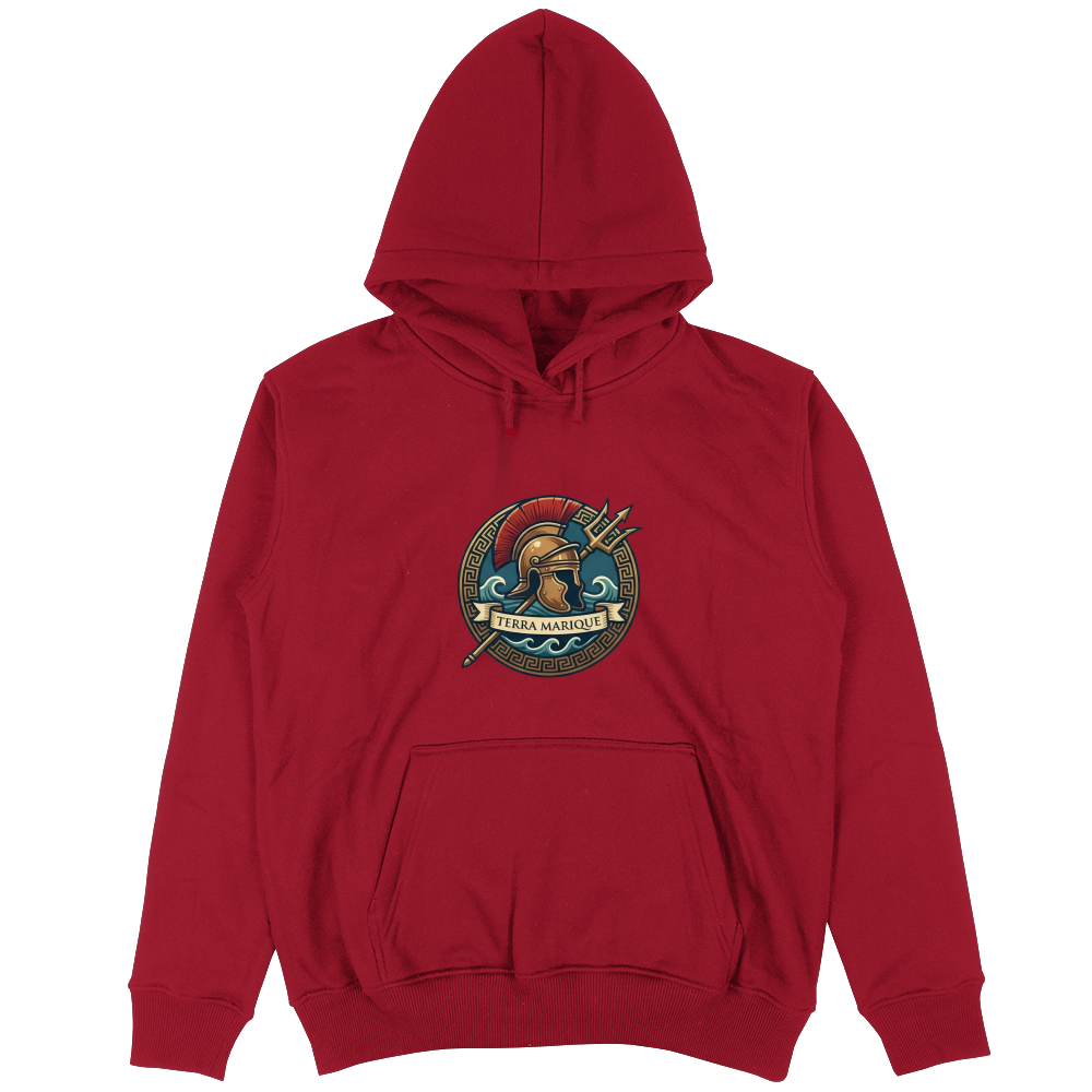 Felpa Unisex con Cappuccio TERRA MARIQUE - Per terra e per mare