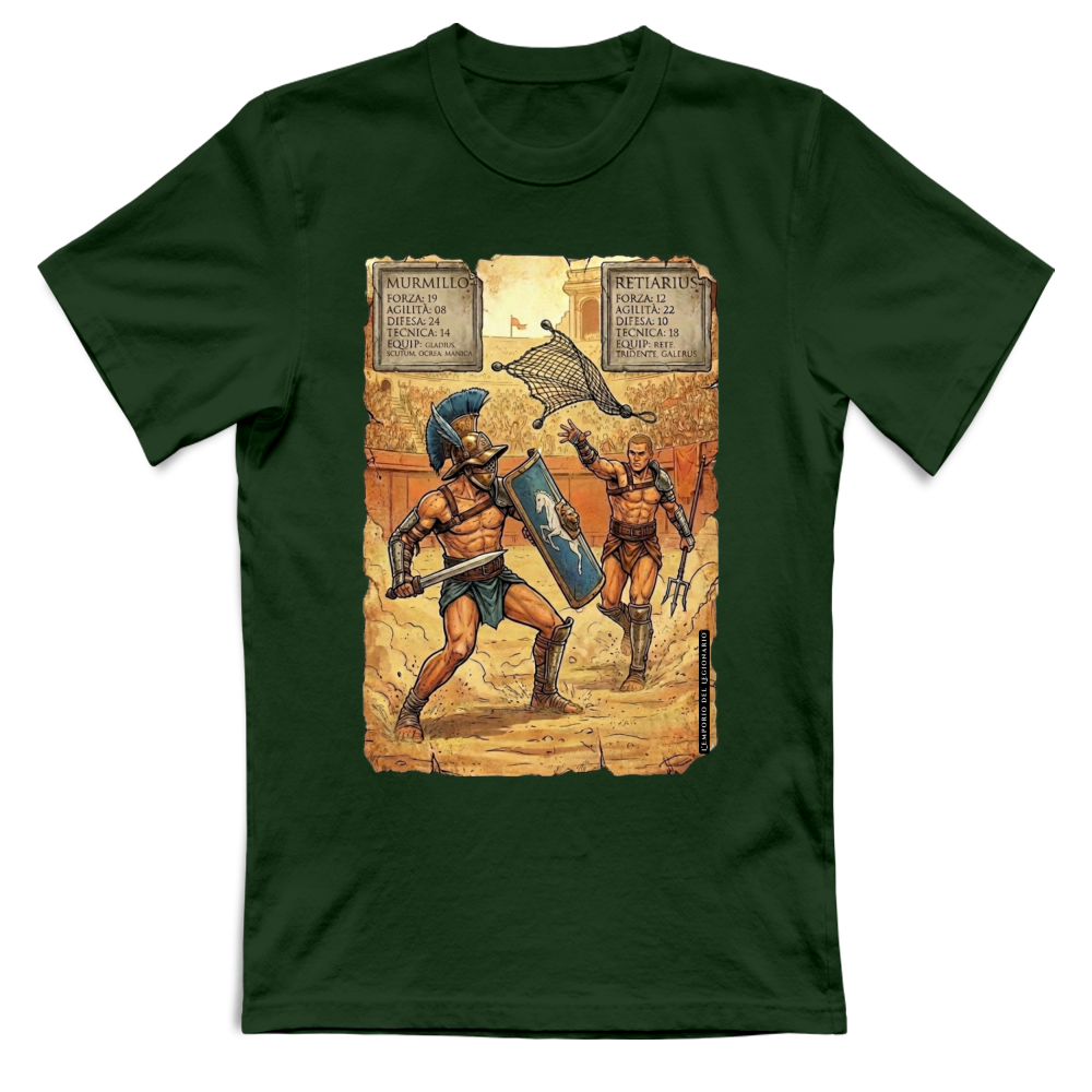 T-Shirt Unisex Mirmillo Vs Reziario