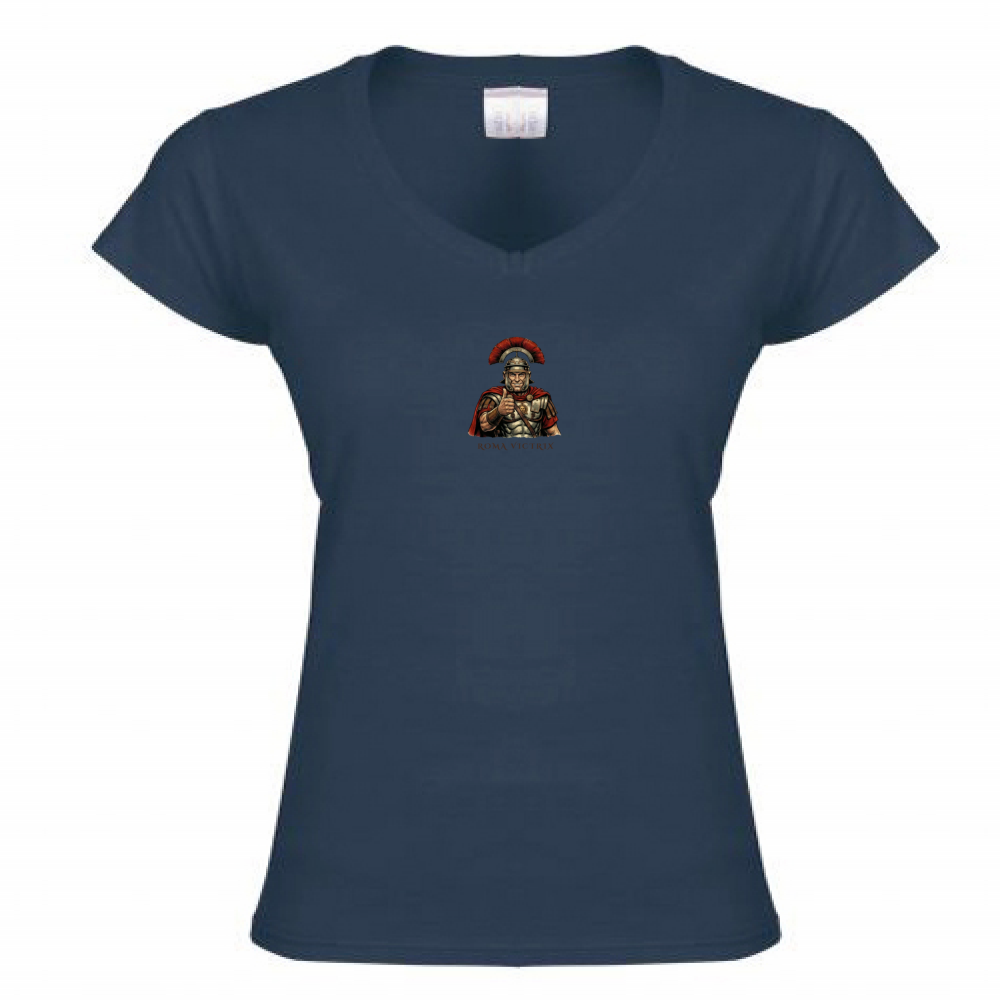 T-Shirt Donna Scollo V Roma Victrix - Centurione
