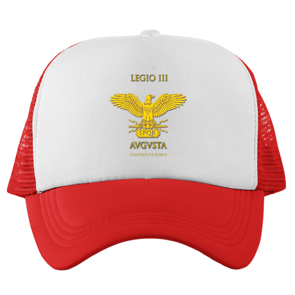 Cappello Trucker Cappellino trucker insegna III LEGIONE AUGUSTA - o