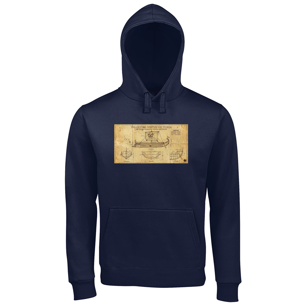 Hoodie Premium Men La Liburna LIBERTAS - Marina Imperiale romana - CL