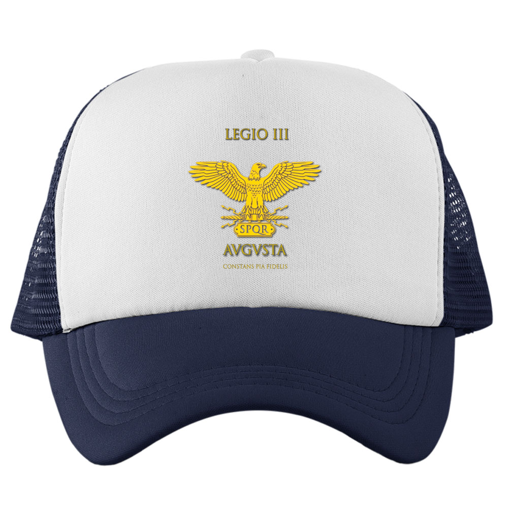 Cappello Trucker Cappellino trucker insegna III LEGIONE AUGUSTA - o