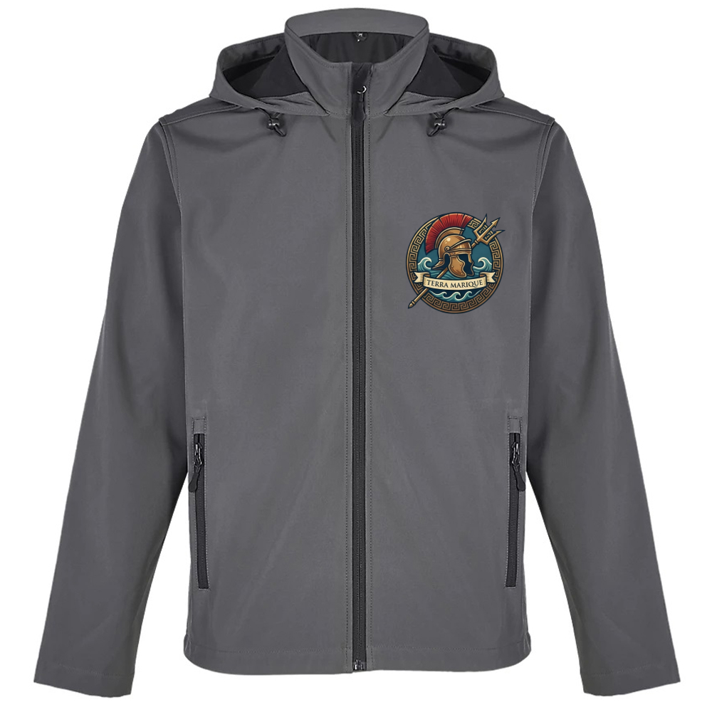 Giacca con Cappuccio Softshell TERRA MARIQUE - Per terra e per mare
