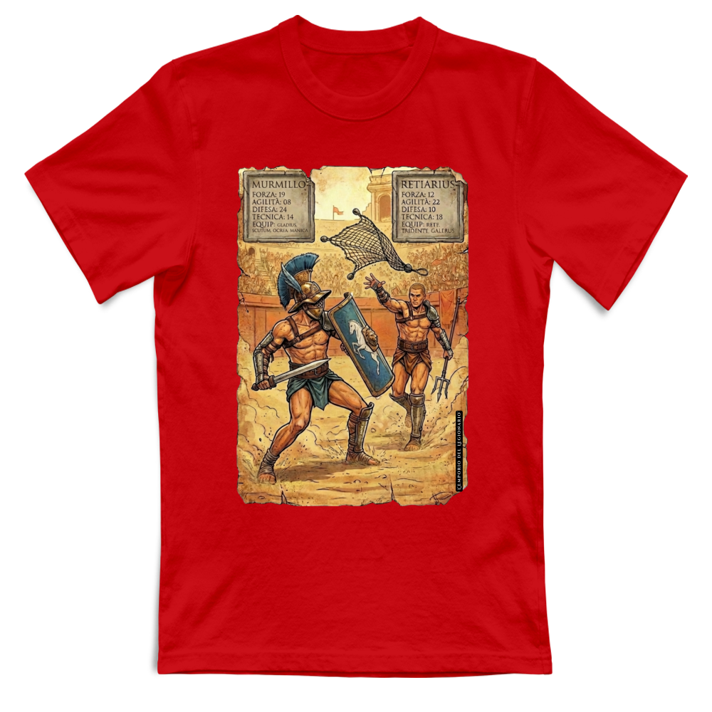 T-Shirt Unisex Mirmillo Vs Reziario