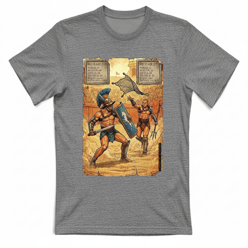T-Shirt Unisex Mirmillo Vs Reziario