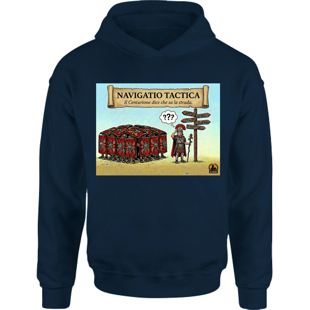 Felpa Bambino con Cappuccio NAVIGATIO TACTICA