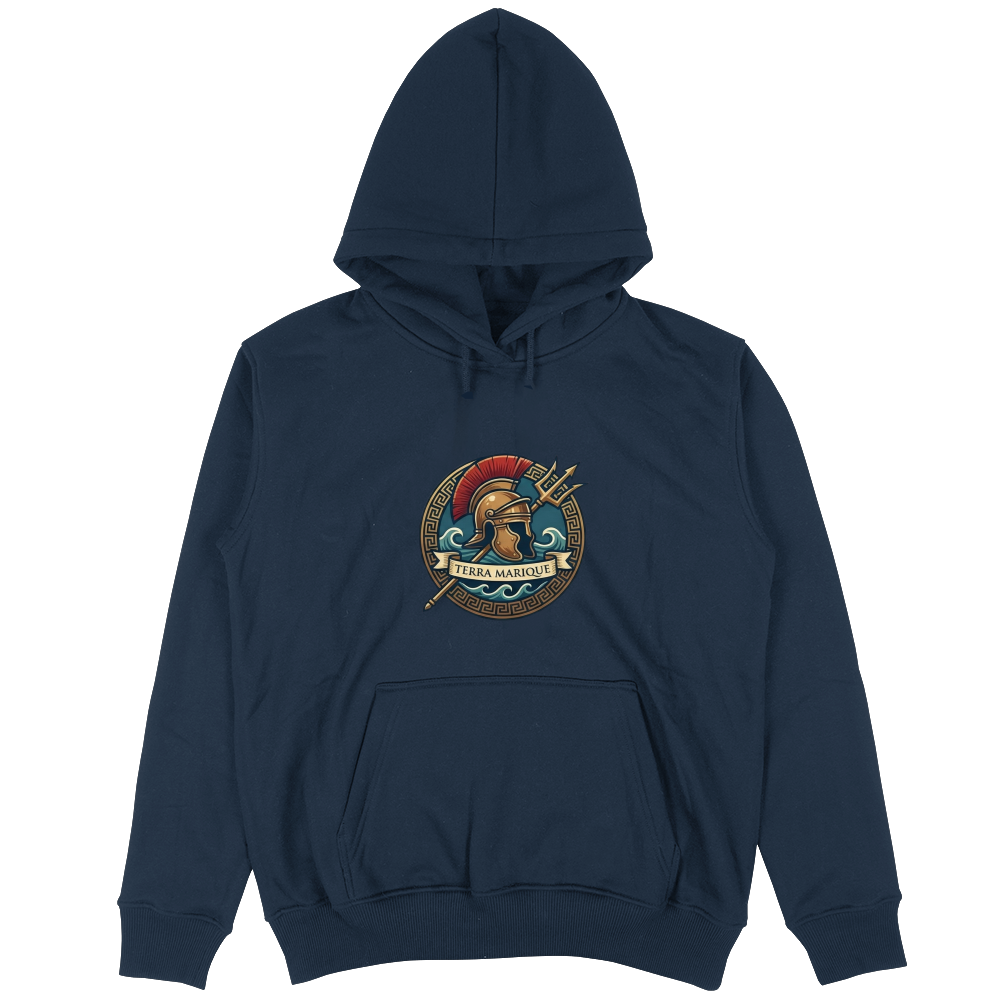 Felpa Unisex con Cappuccio TERRA MARIQUE - Per terra e per mare