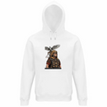Felpa Organica Unisex Cappuccio Aquilifero